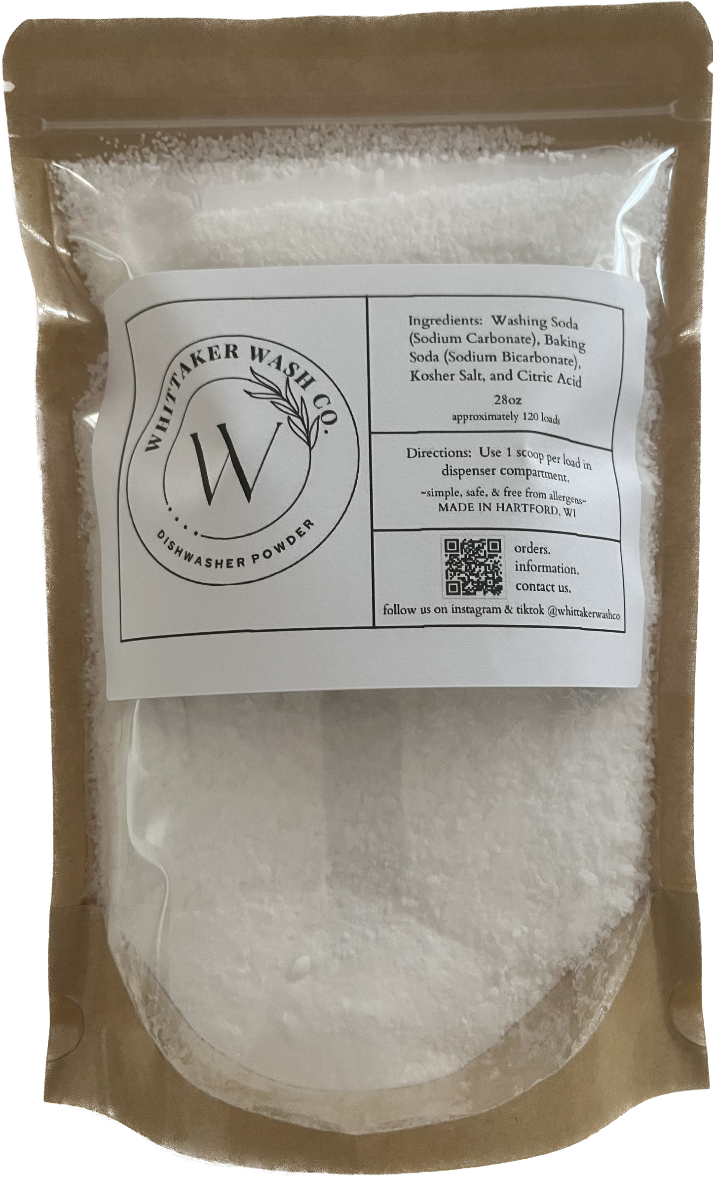 Dishwasher Detergent 28oz (120 Loads)